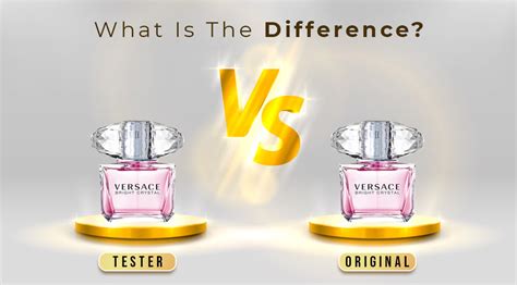 difference between original perfume and tester